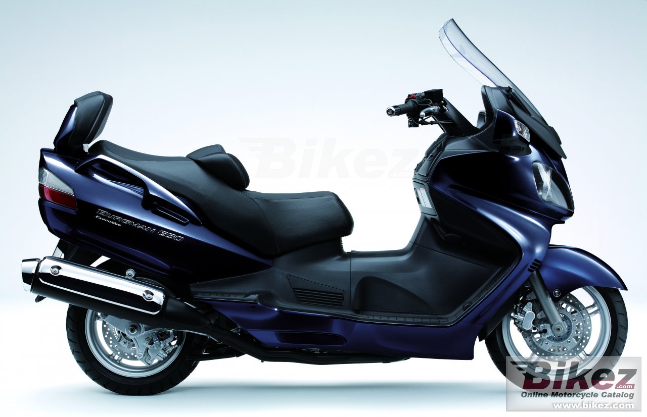 Big Suzuki burgman 650 exec picture and wallpaper from Bikez.com